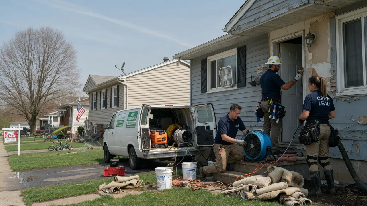 Flood Cleanup in Gibsonburg, OH near me