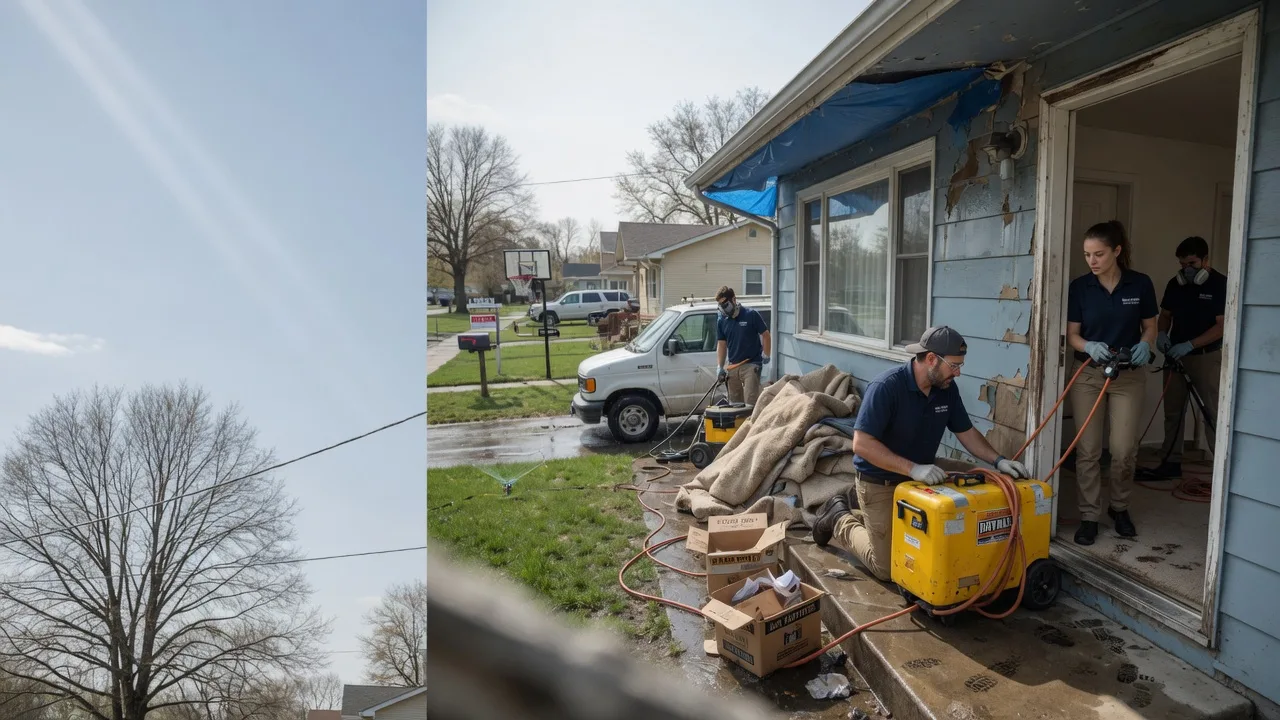 Basement Flood Cleanup in Gibsonburg, OH near me